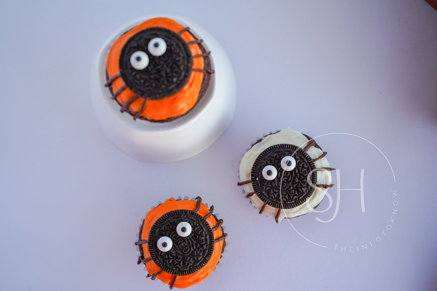 Creepy Crawly Arachnid Cupcakes - set 2 of 3