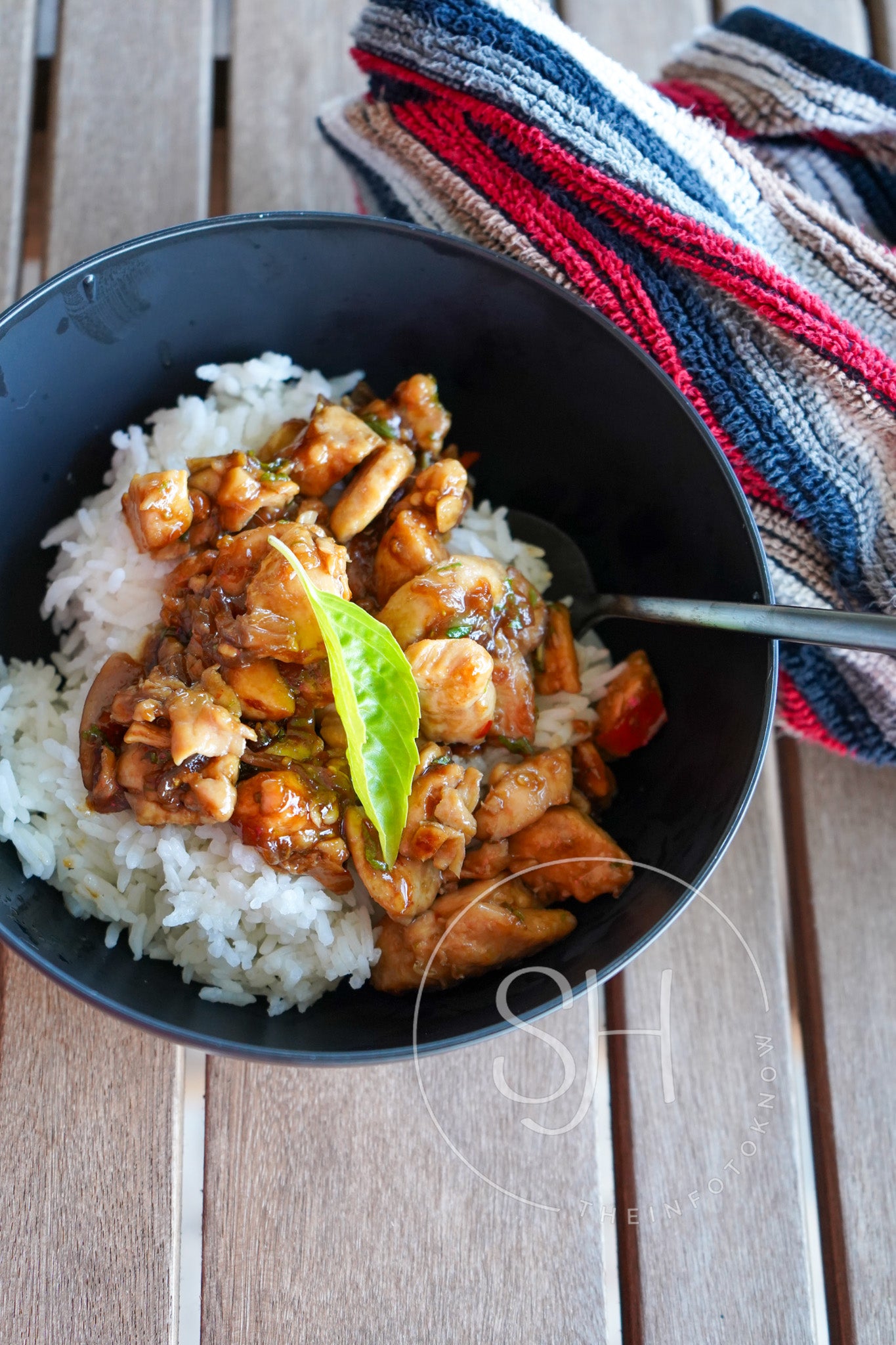 Spicy Thai Basil Chicken - set 2 of 3