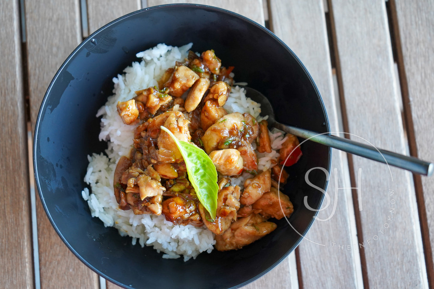 Spicy Thai Basil Chicken - set 2 of 3