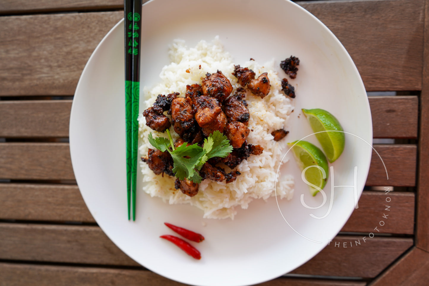 Easy Thai Garlic Chicken - set 3 of 3