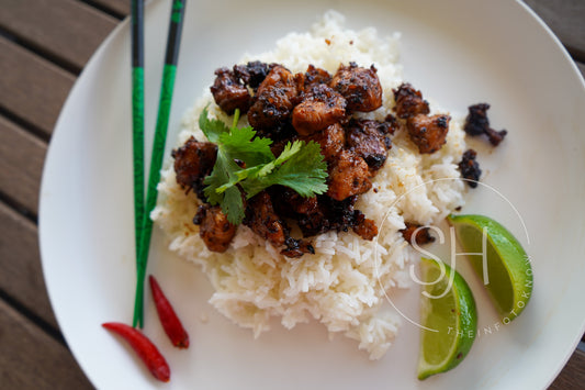 Easy Thai Garlic Chicken - set 3 of 3