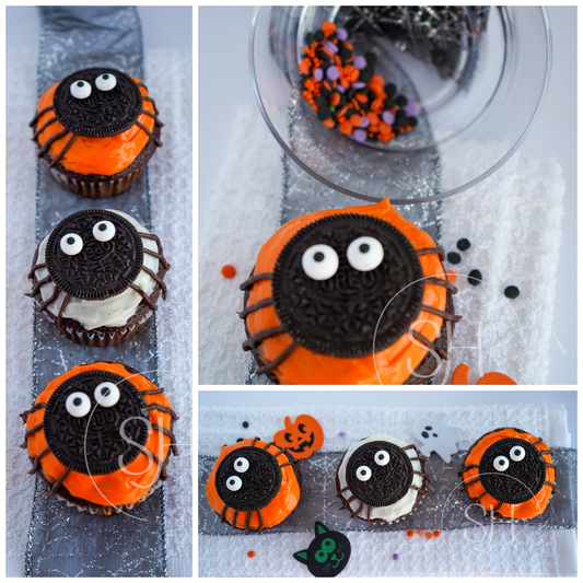 Creepy Crawly Arachnid Cupcakes - set 3 of 3